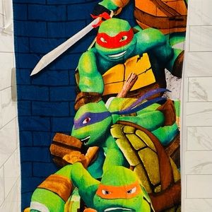 Nickelodeon Teenage Mutant Ninja Turtles XL Beach Towel & 12 Mo Shorts